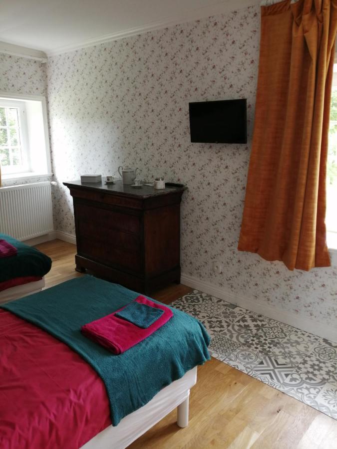 Chambre E Andre Le Domaine Des Jardins De Bracquetuit Exterior foto